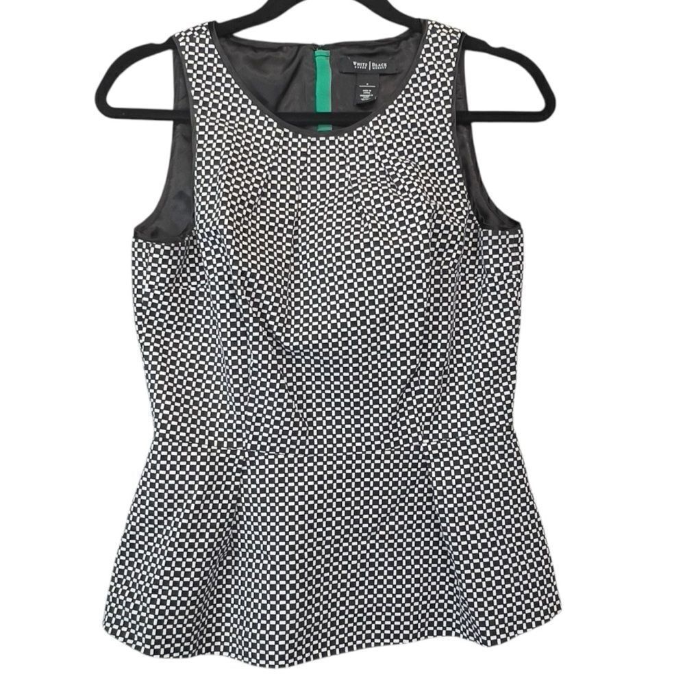 White house black market sheath top size 6